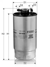 TECNECO FILTERS gs9554 -  Топливный фильтр